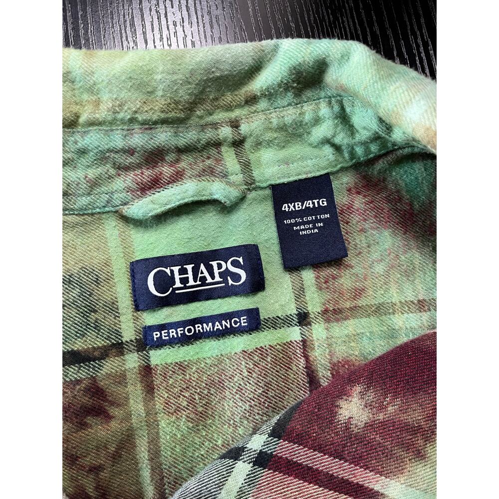 Reworked/upcycled flannel shirt - Picture 5 of 7